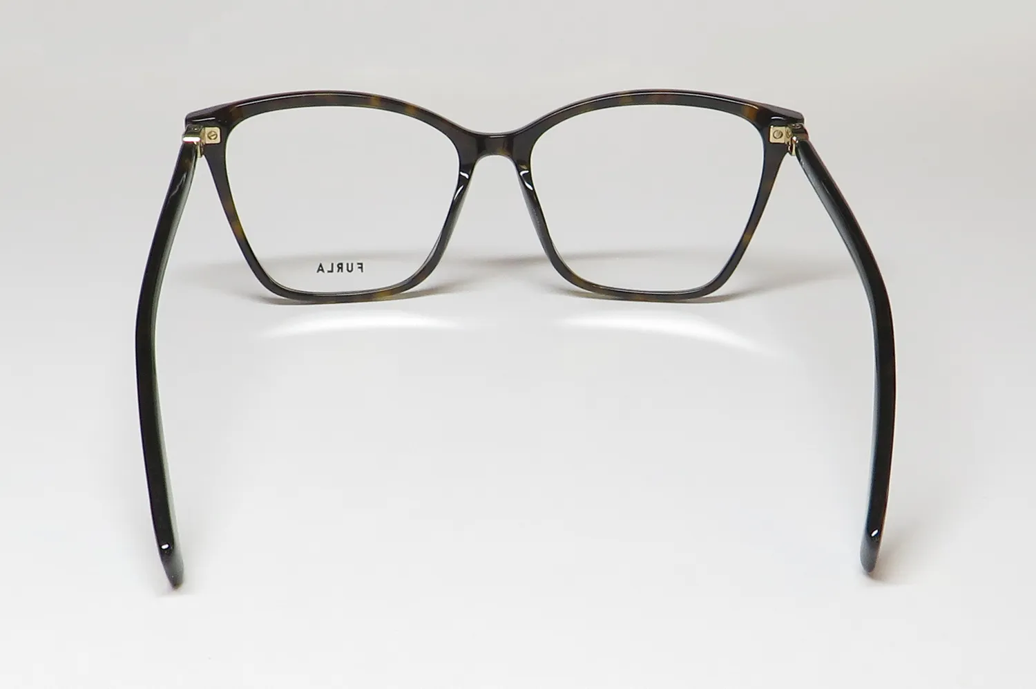 Furla Vfu545 0722 Eyeglasses Shiny Dark Havana 54mm 5