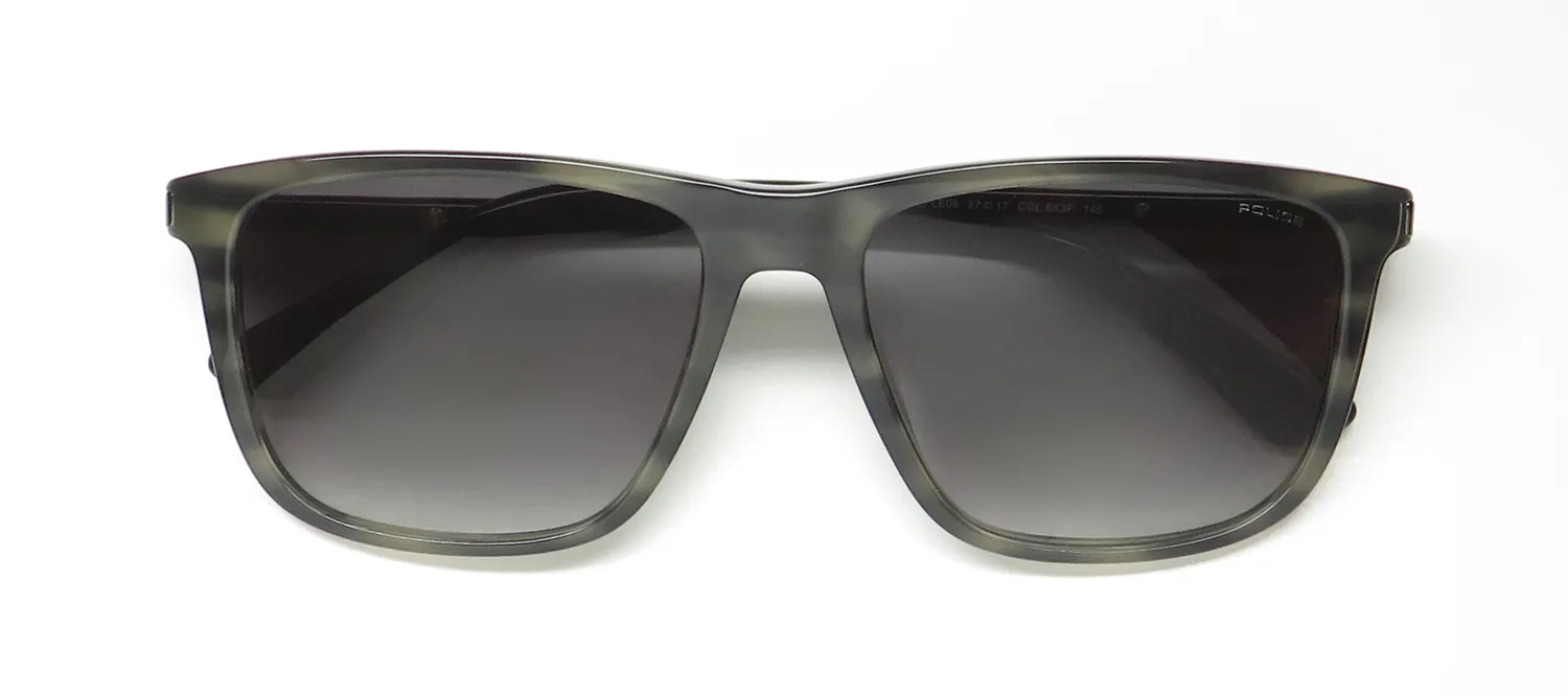 Police Sple05 6k3f Sunglasses Grey 57mm 2
