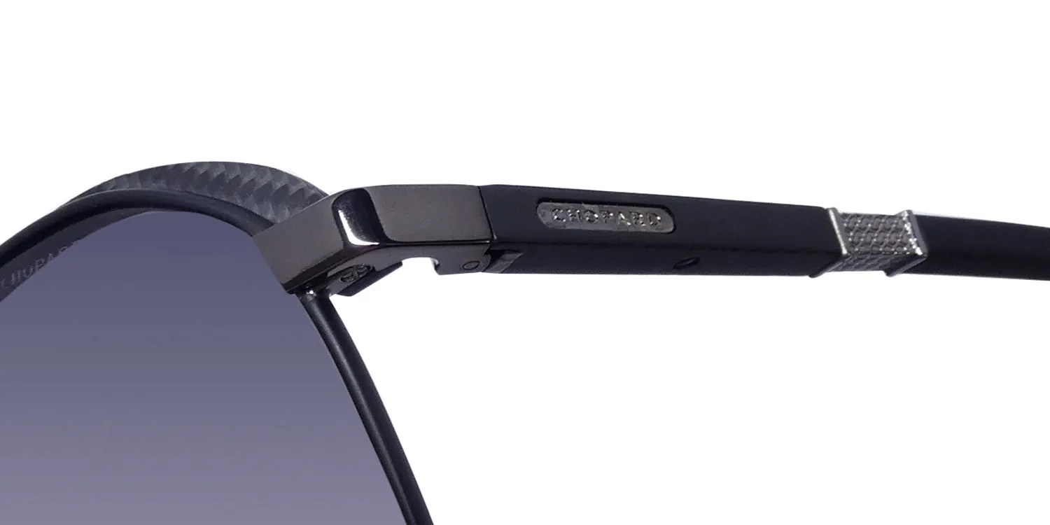Chopard Schf82 k56p Sunglasses Gunmetal 62mm Unisex 6