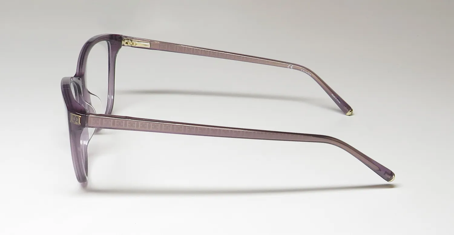 Escada Vesd02 06la Eyeglasses Purple 55mm 4