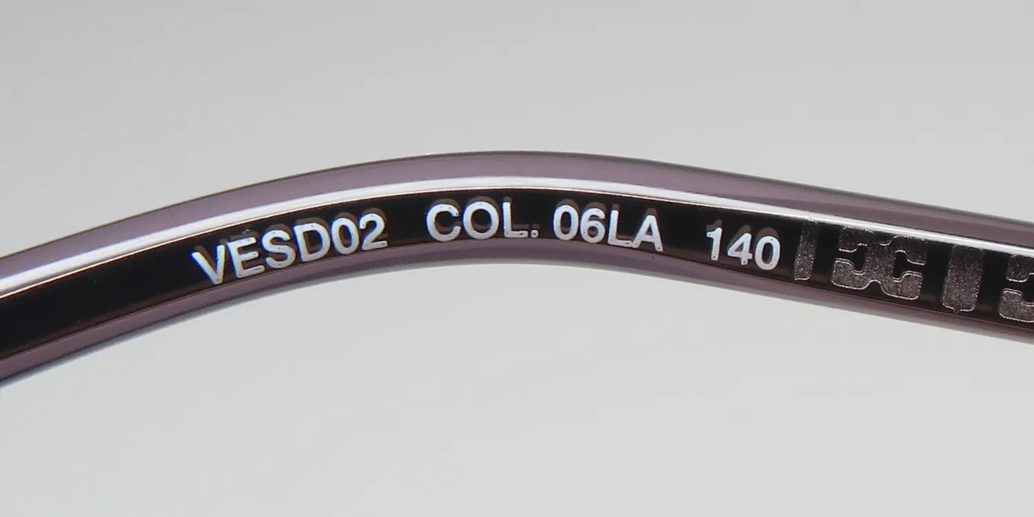 Escada Vesd02 06la Eyeglasses Purple 55mm 8