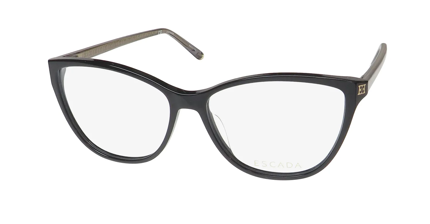 Escada Vesd02 0700 Eyeglasses Black 55mm