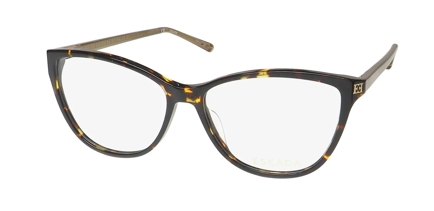 Escada Vesd02 0714 Eyeglasses Tortoise 55mm