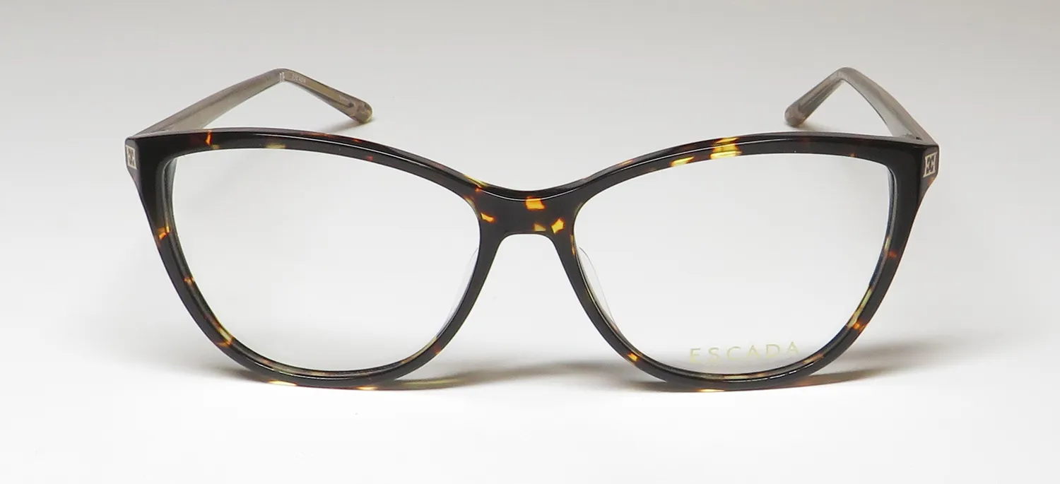 Escada Vesd02 0714 Eyeglasses Tortoise 55mm 3