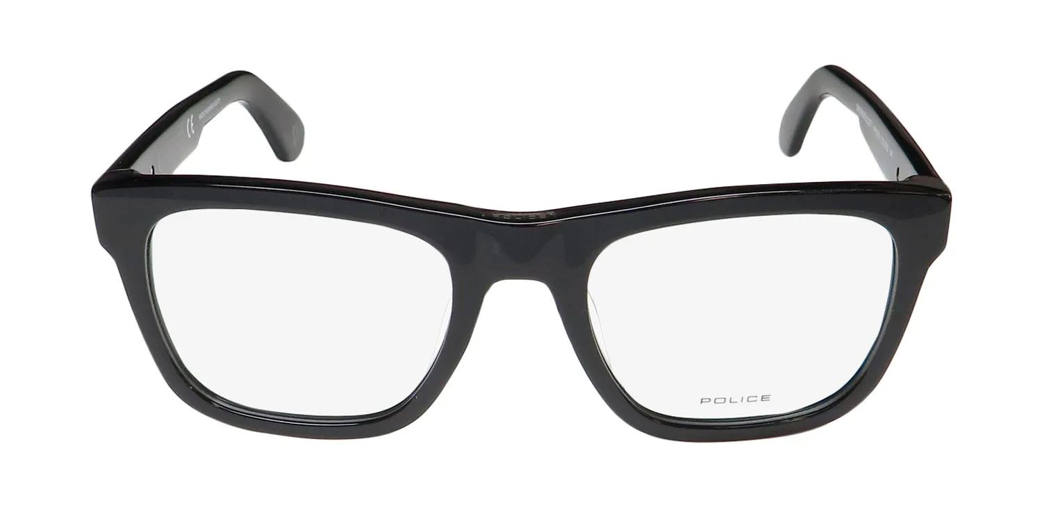 Police Vple37 Origins Bullet 1 0700 Eyeglasses Black 52mm 3