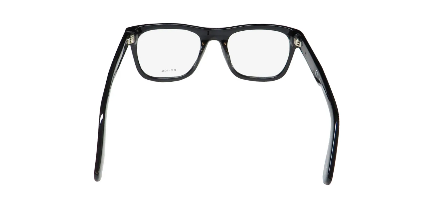 Police Vple37 Origins Bullet 1 0700 Eyeglasses Black 52mm 5