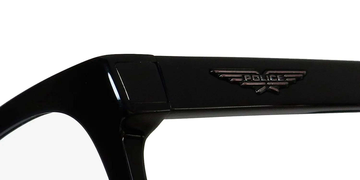 Police Vple37 Origins Bullet 1 0700 Eyeglasses Black 52mm 6