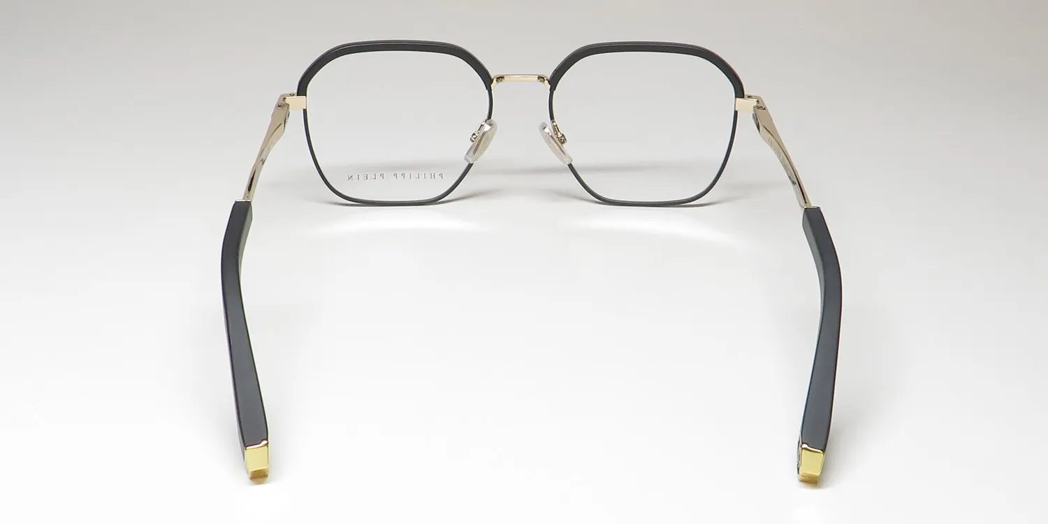 Philipp Plein Vpp017 Plein Treasure 0302 Eyeglasses Matte Black 52mm Unisex 5