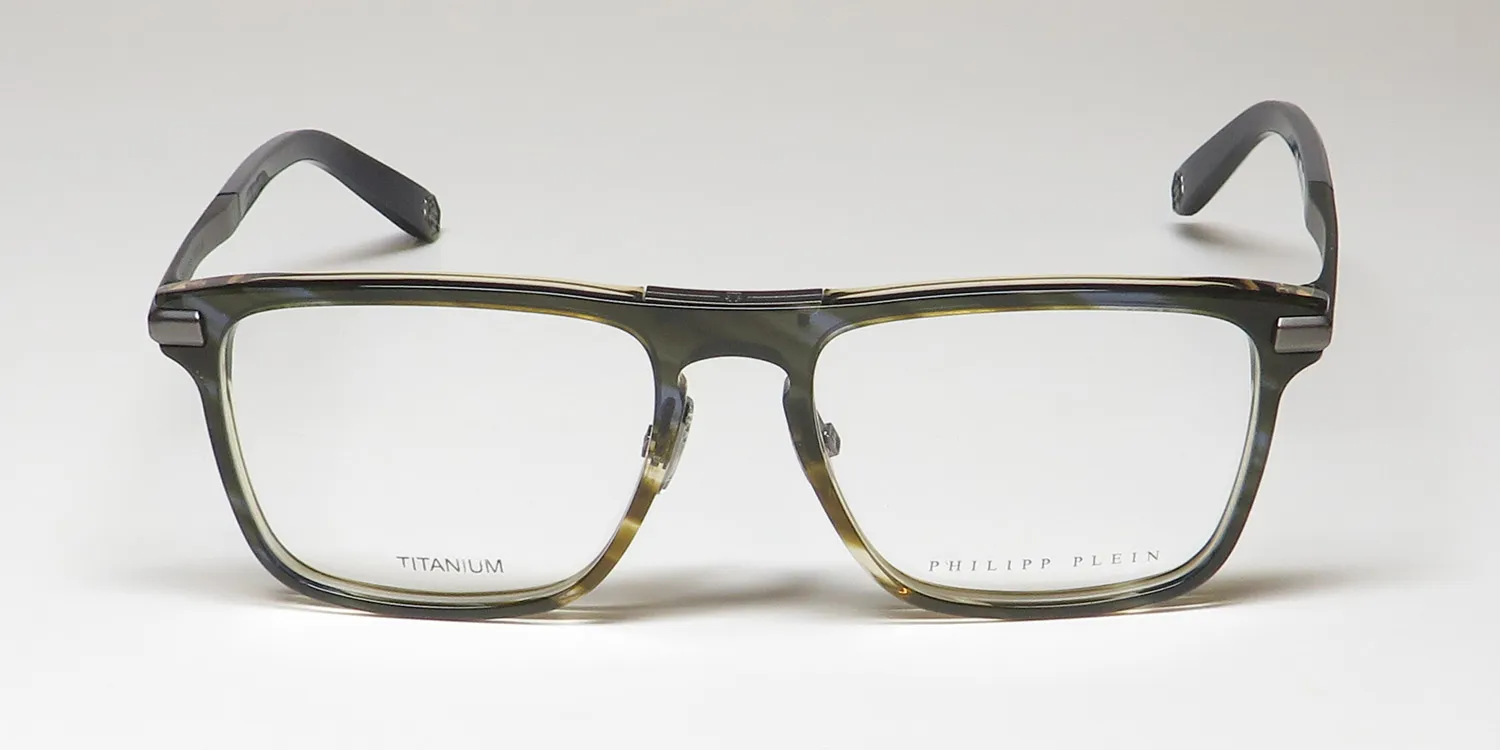Philipp Plein Vpp019 Plein First Love 09n3 Eyeglasses Blue 53mm 3