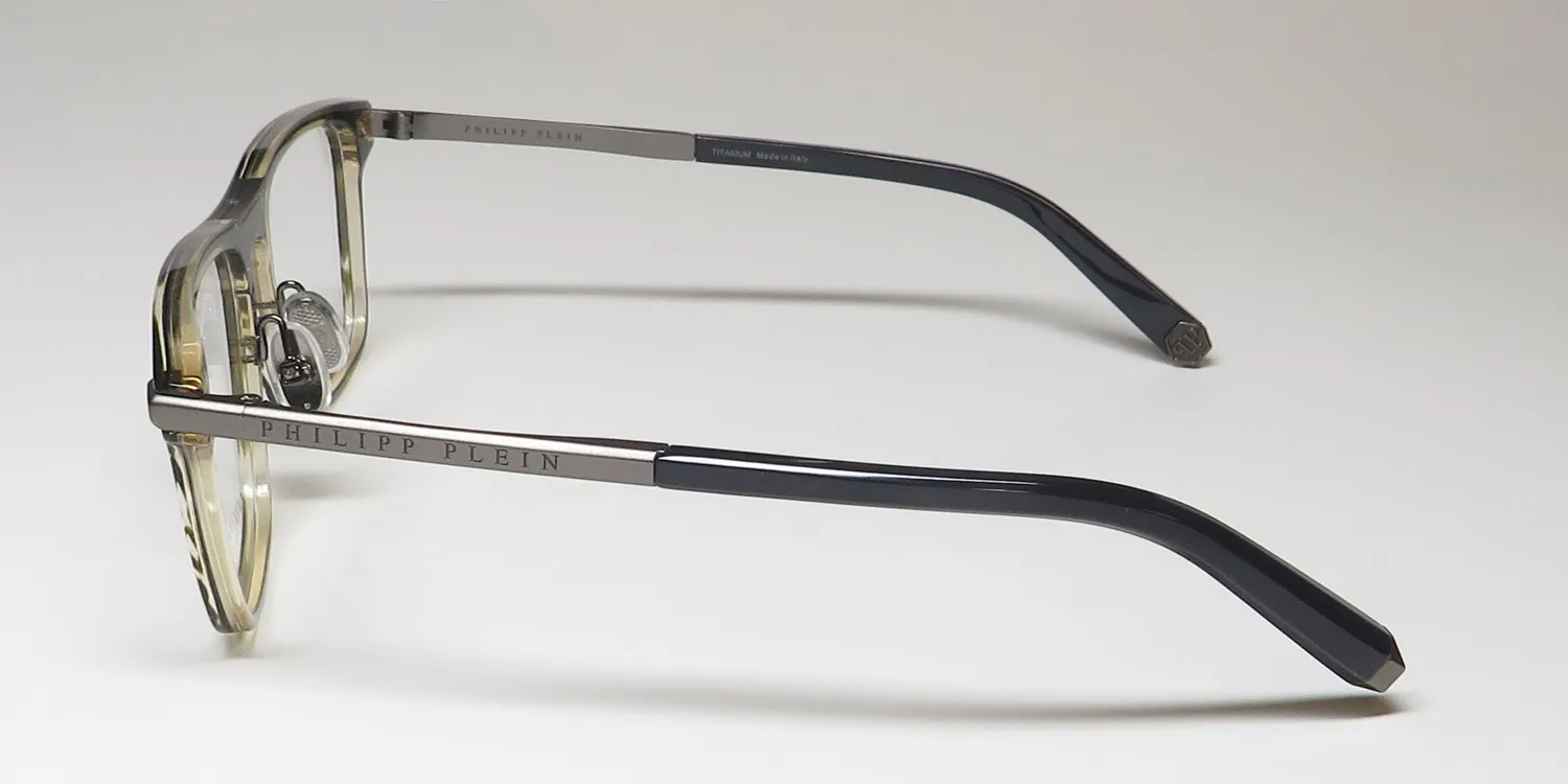Philipp Plein Vpp019 Plein First Love 09n3 Eyeglasses Blue 53mm 4