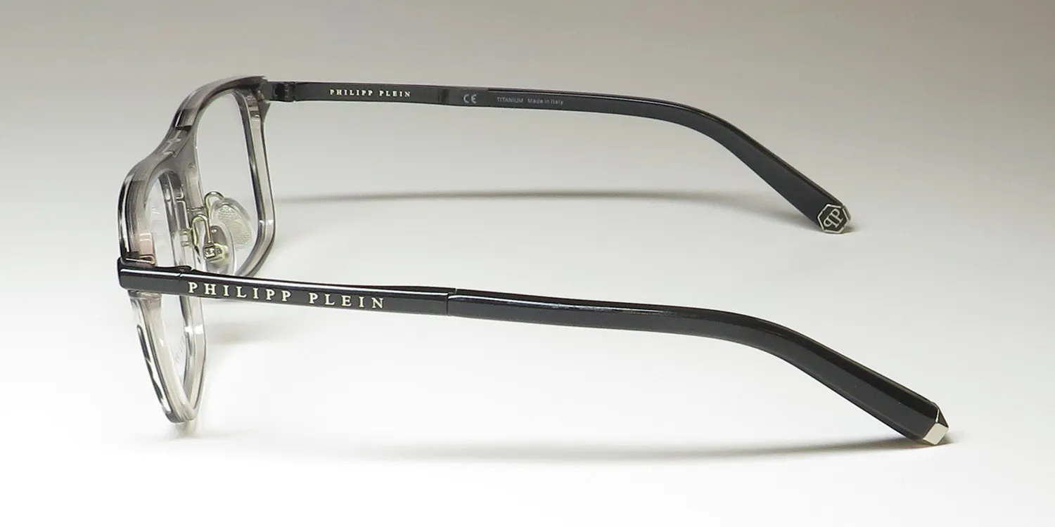 Philipp Plein Vpp019 Plein First Love 0xas Eyeglasses Grey 53mm 4