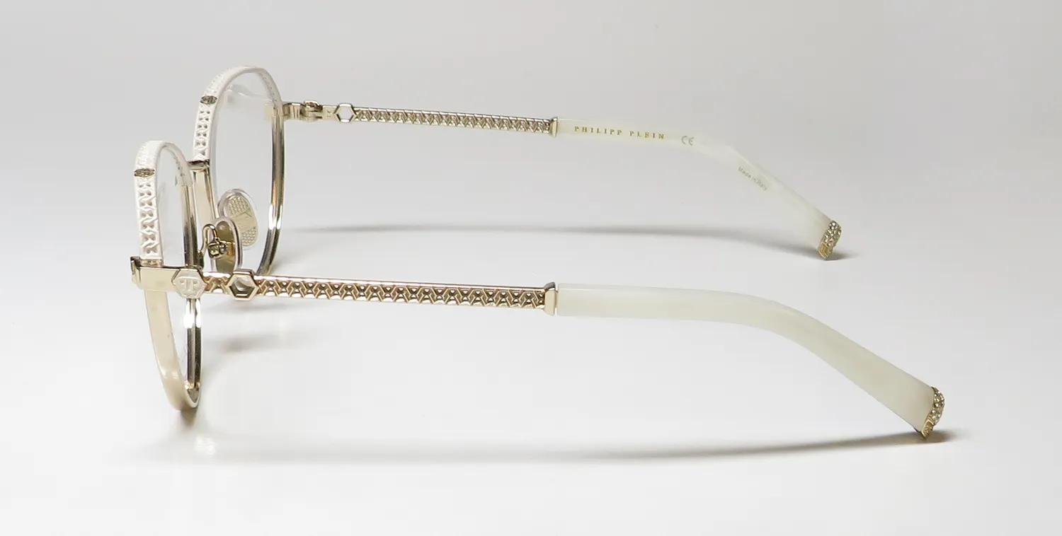 Philipp Plein Vpp035s Plein Resplendent 0h32 Eyeglasses Rose 57mm 4