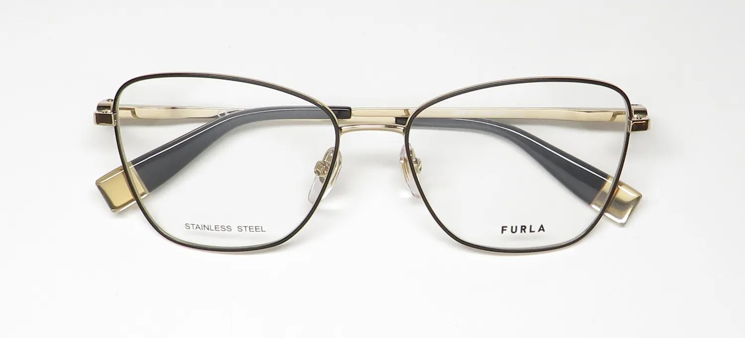 Furla Vfu588 0301 Eyeglasses Black 53mm 2