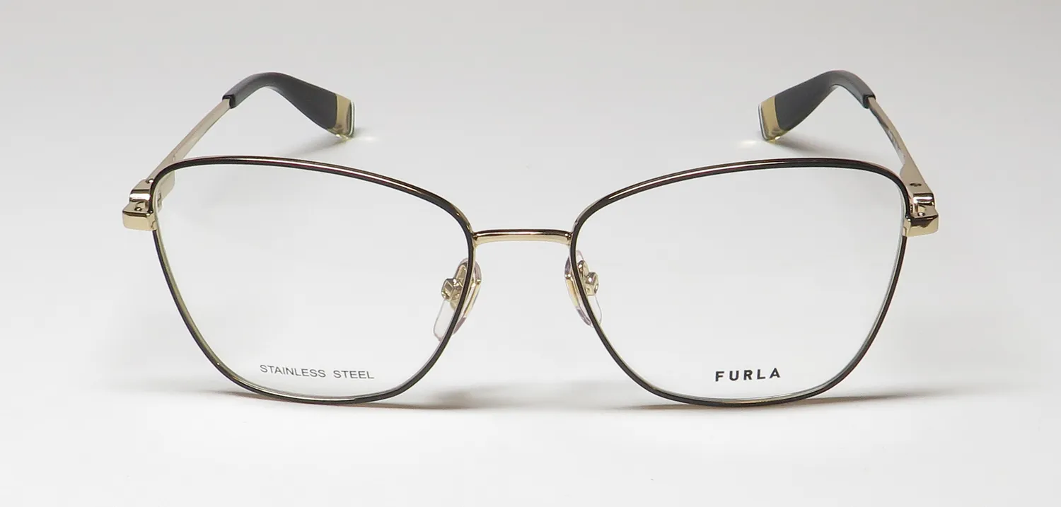 Furla Vfu588 0301 Eyeglasses Black 53mm 3