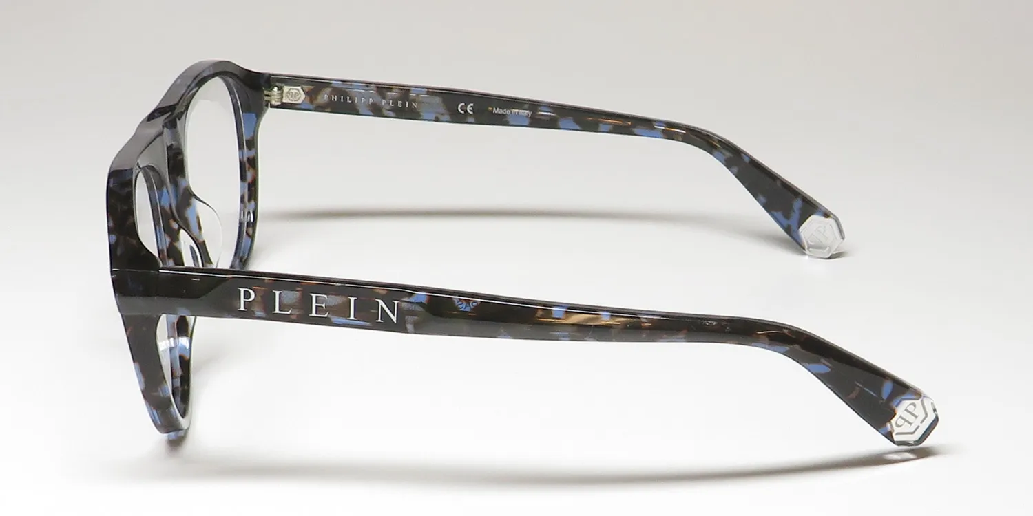 Philipp Plein Vpp016 Plein Passion 0l93 Eyeglasses Blue 54mm 4