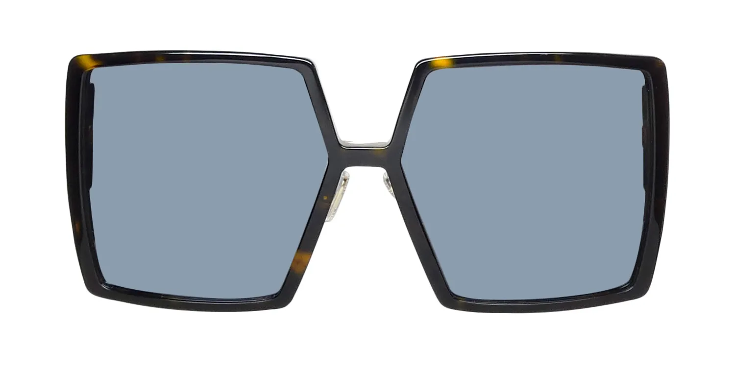 Philipp Plein Spp028 Plein Diva 722x Sunglasses Brown Havana 61mm 2