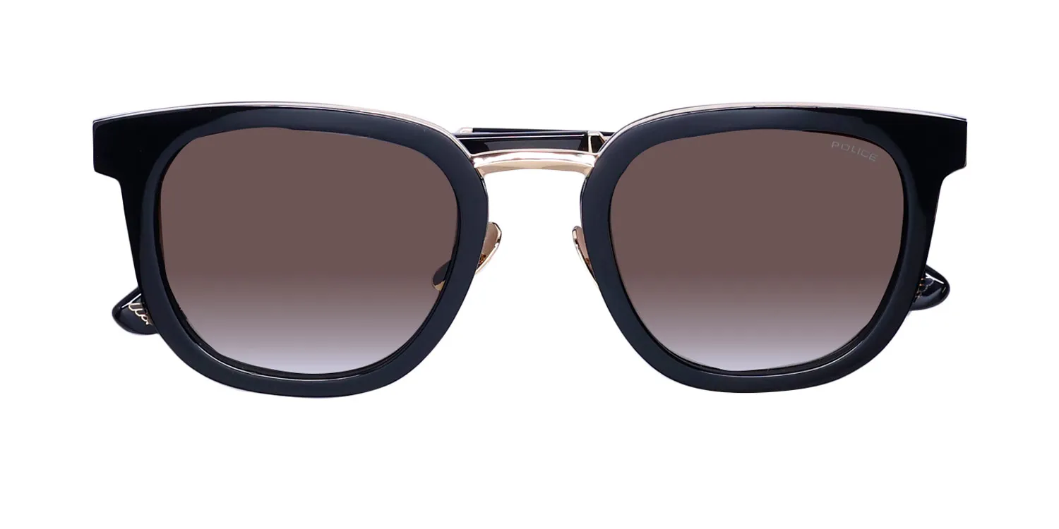 Police Splf19 Prince 3 0700 Sunglasses Black 51mm 2