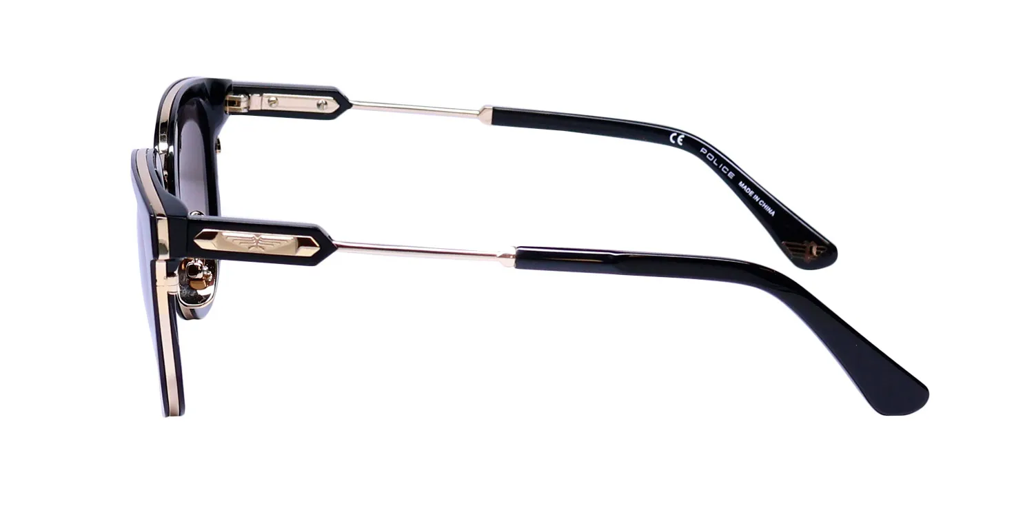 Police Splf19 Prince 3 0700 Sunglasses Black 51mm 4