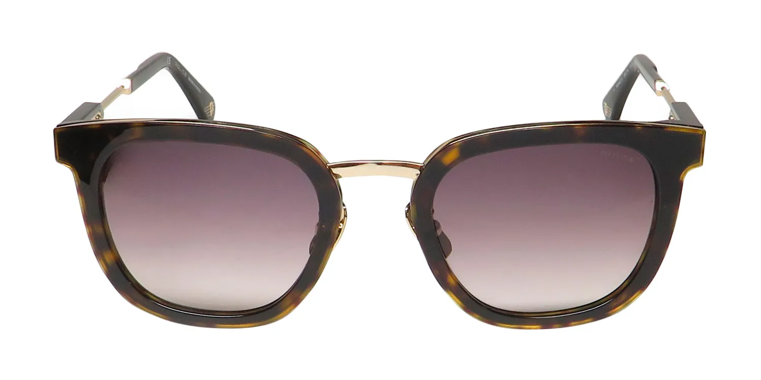 Police Splf19 Prince 3 0722 Sunglasses Dark Havana 51mm 3
