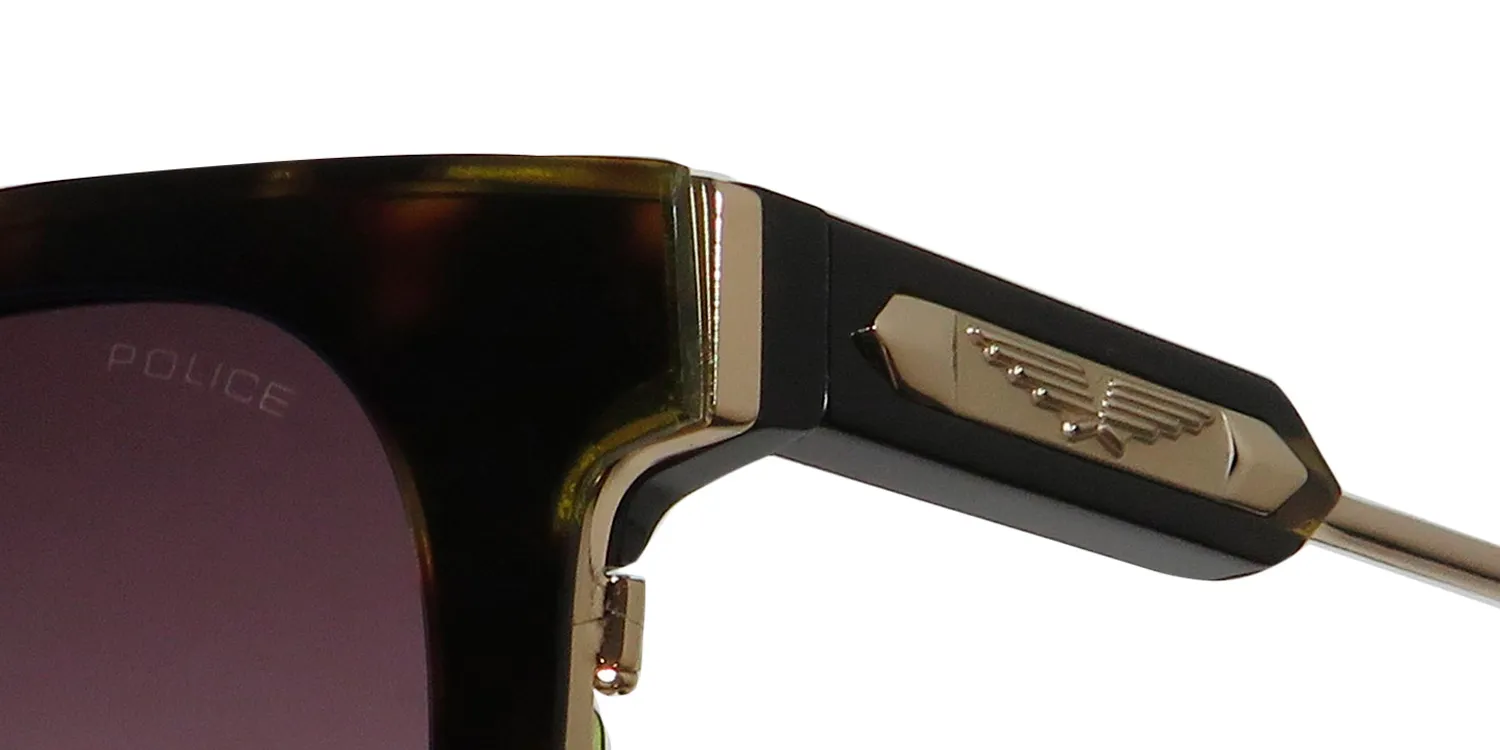 Police Splf19 Prince 3 0722 Sunglasses Dark Havana 51mm 6
