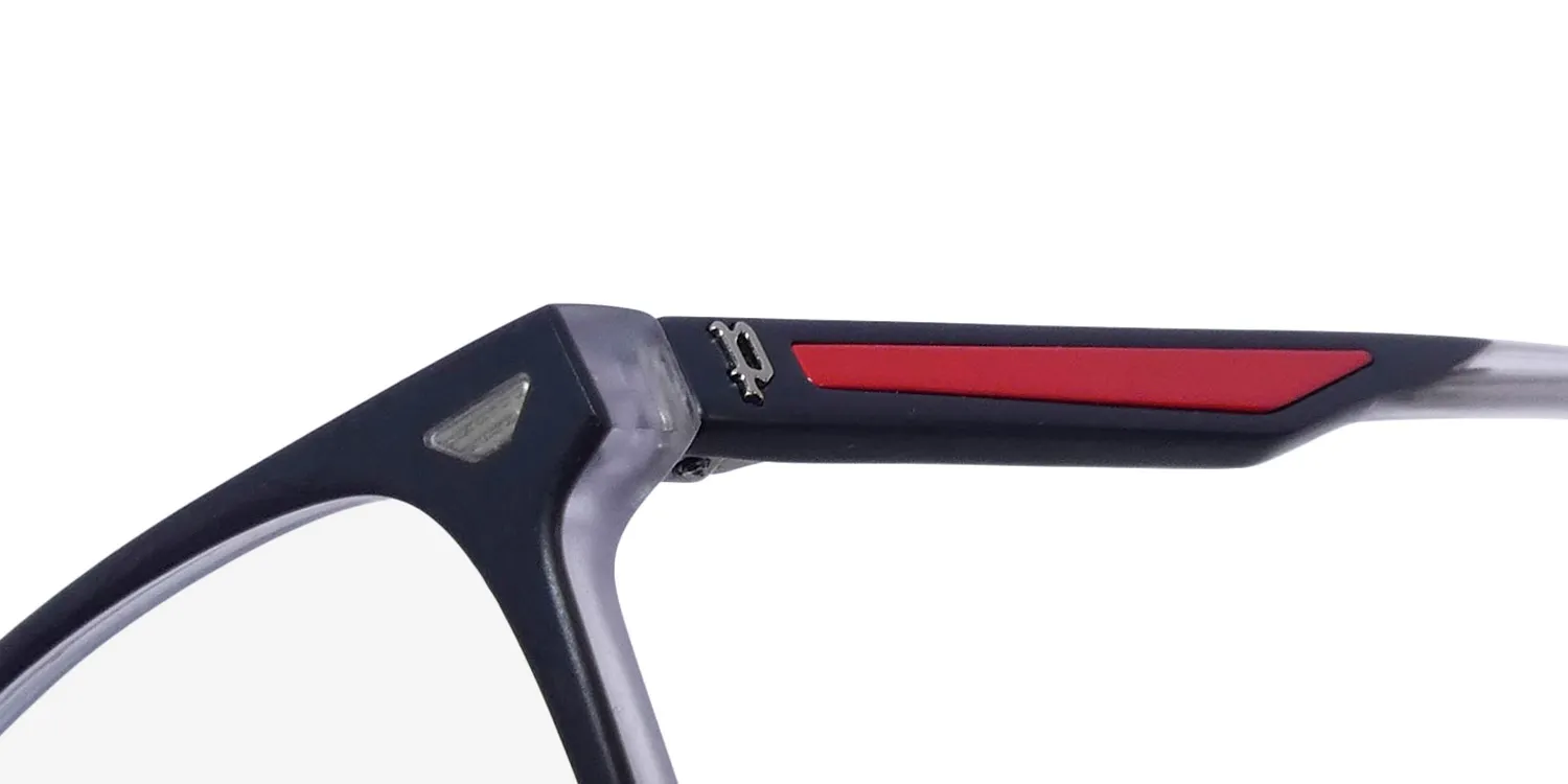 Police Vplf01 Groove 1 Clip-On 06mz Eyeglasses Grey 54mm 6