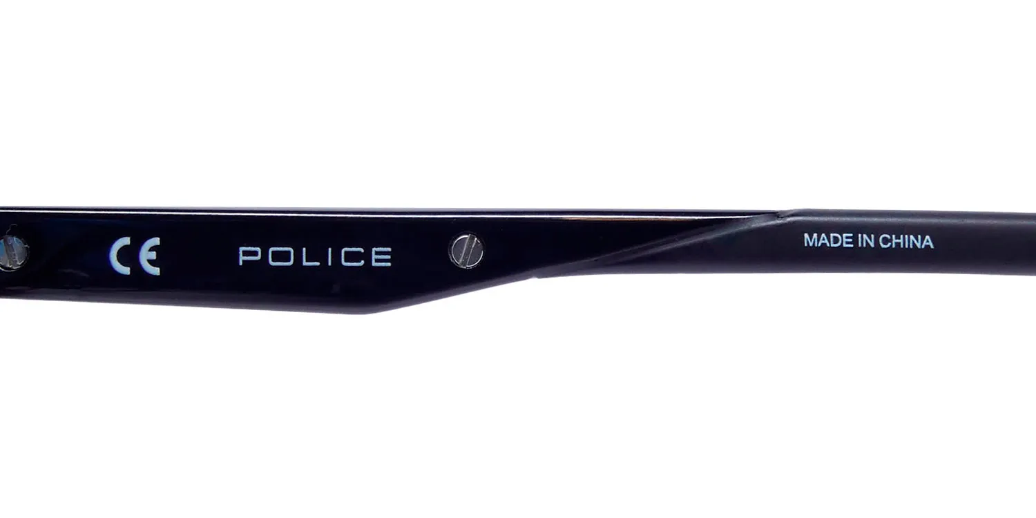 Police Vplf01 Groove 1 0700 Eyeglasses Black 54mm 7