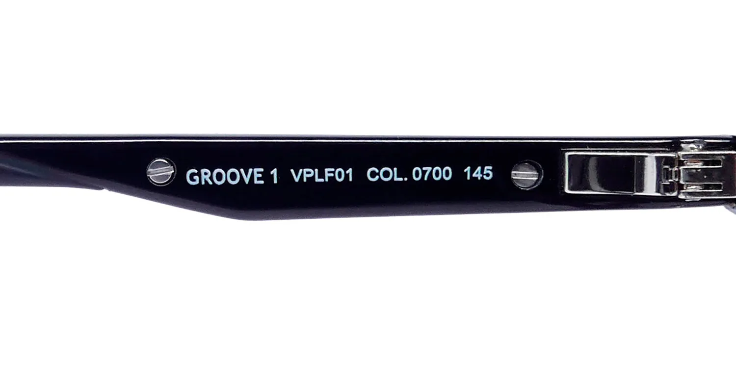 Police Vplf01 Groove 1 0700 Eyeglasses Black 54mm 8