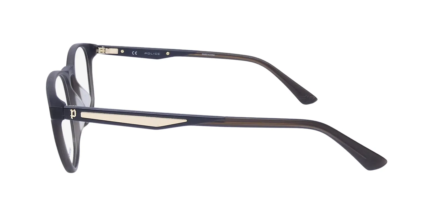 Police Vplf02 Groove 2 06bl Eyeglasses Dark Grey 50mm 4