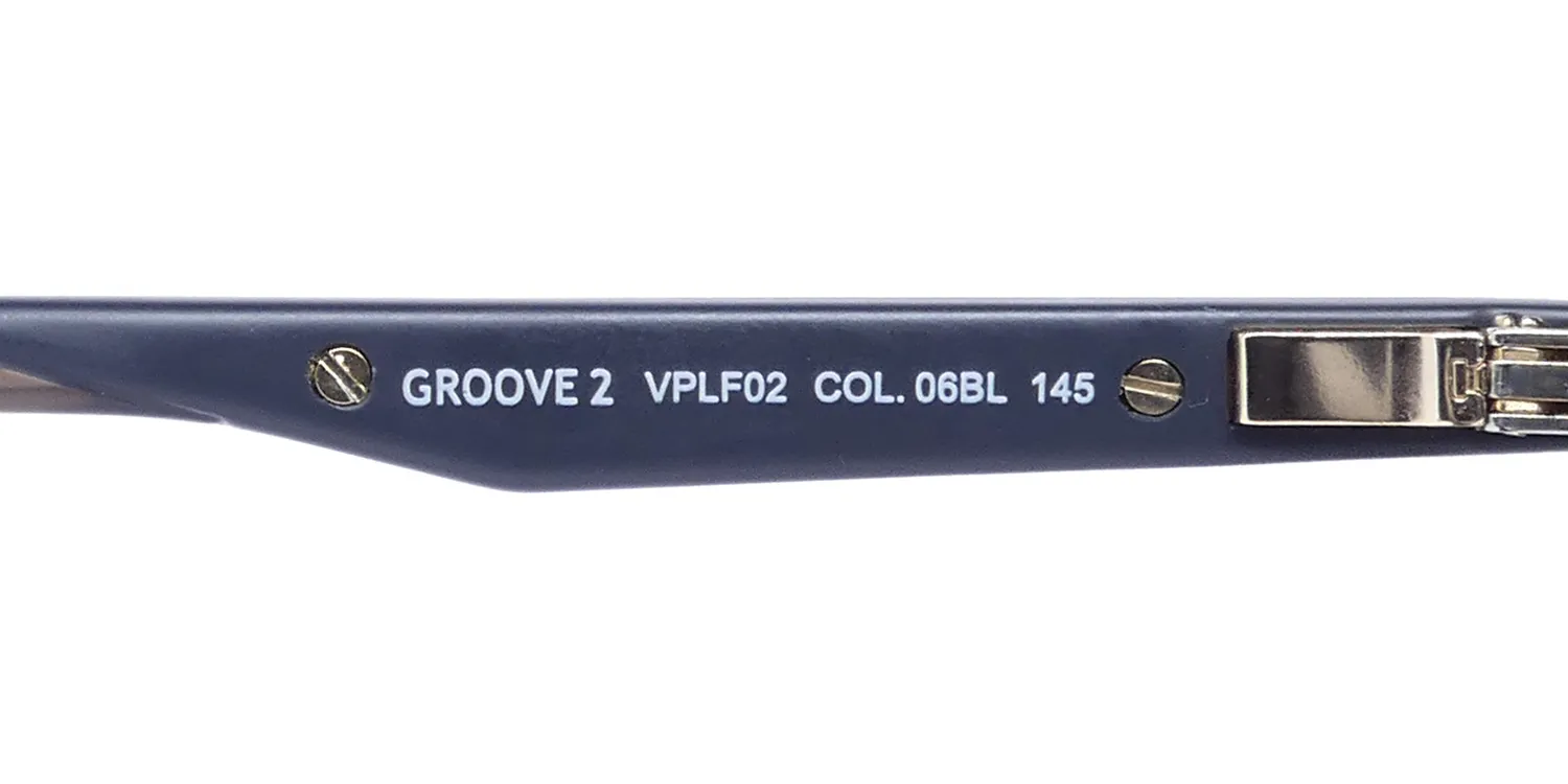 Police Vplf02 Groove 2 06bl Eyeglasses Dark Grey 50mm 8