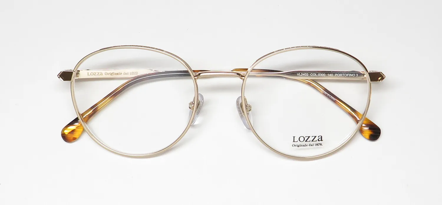 Lozza Vl2402 0300 Eyeglasses Rose Gold 52mm 2