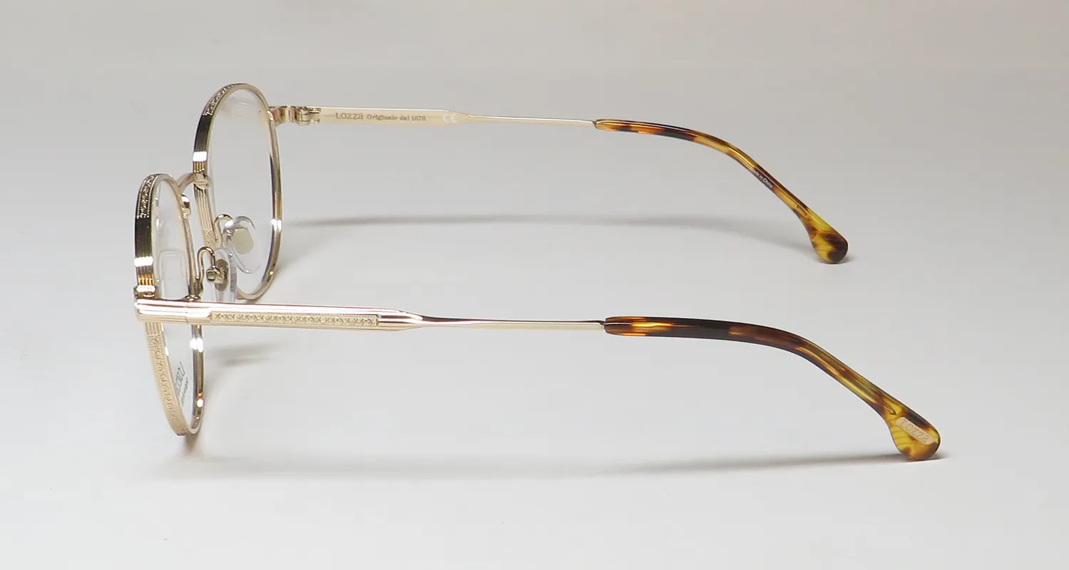 Lozza Vl2402 0300 Eyeglasses Rose Gold 52mm 4