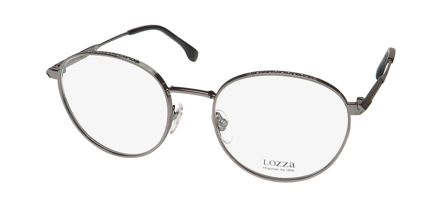 Lozza Vl2402 0568 Eyeglasses Gunmetal 52mm