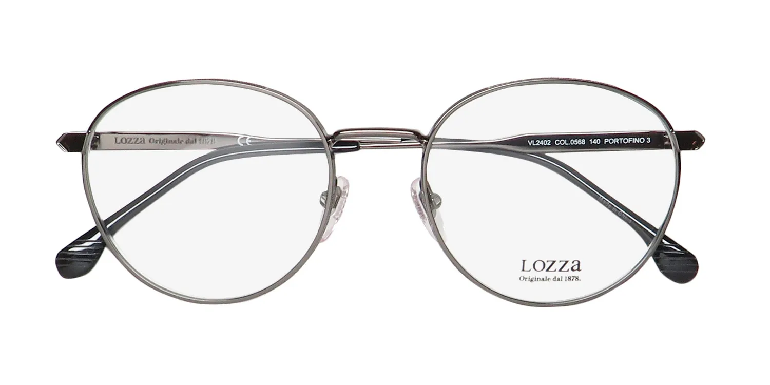 Lozza Vl2402 0568 Eyeglasses Gunmetal 52mm 2
