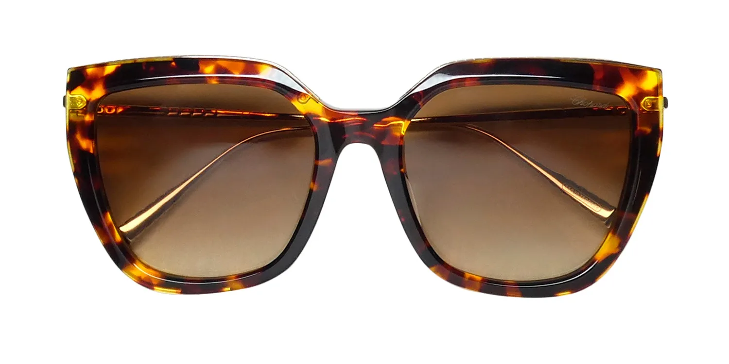 Chopard Sch319 0745 Sunglasses Havana 54mm 2