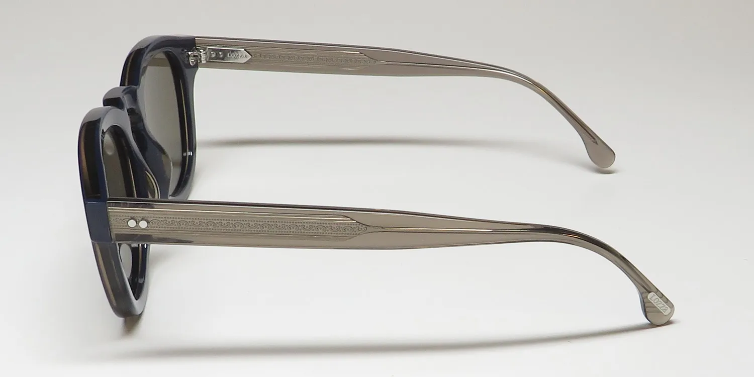 Lozza Sl4299 Tommaso Paradiso 0d25 Sunglasses Blue 49mm 4