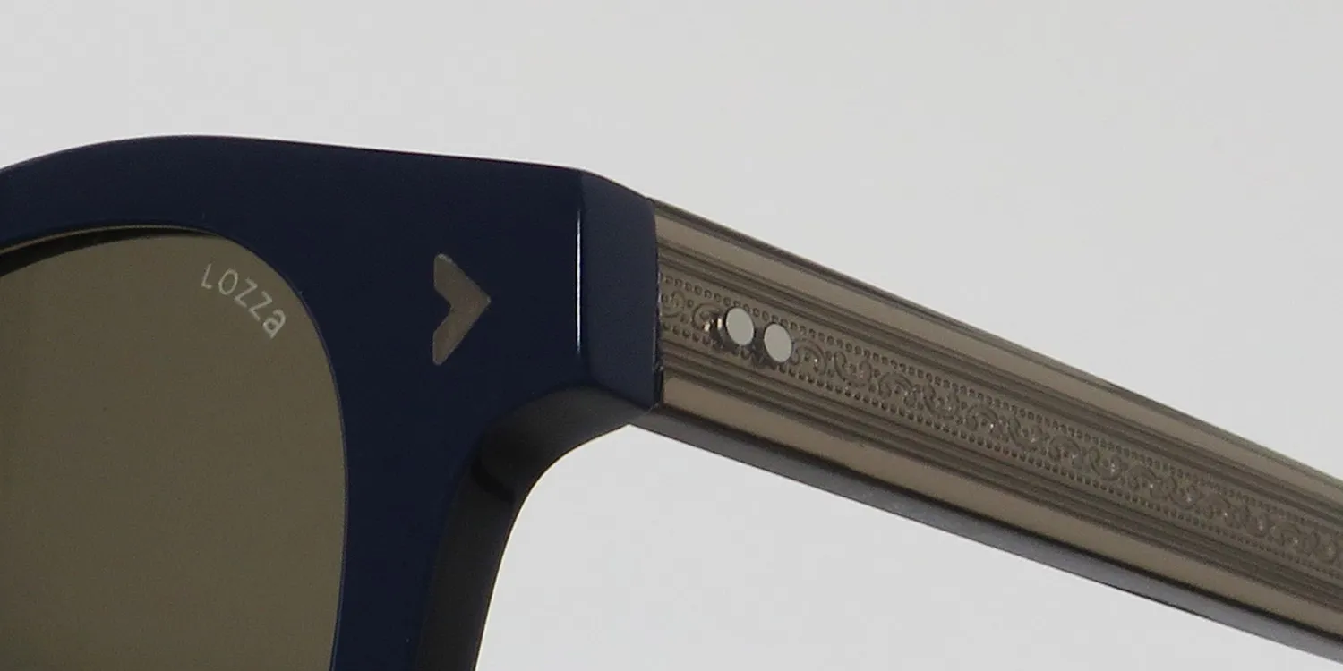 Lozza Sl4299 Tommaso Paradiso 0d25 Sunglasses Blue 49mm 6