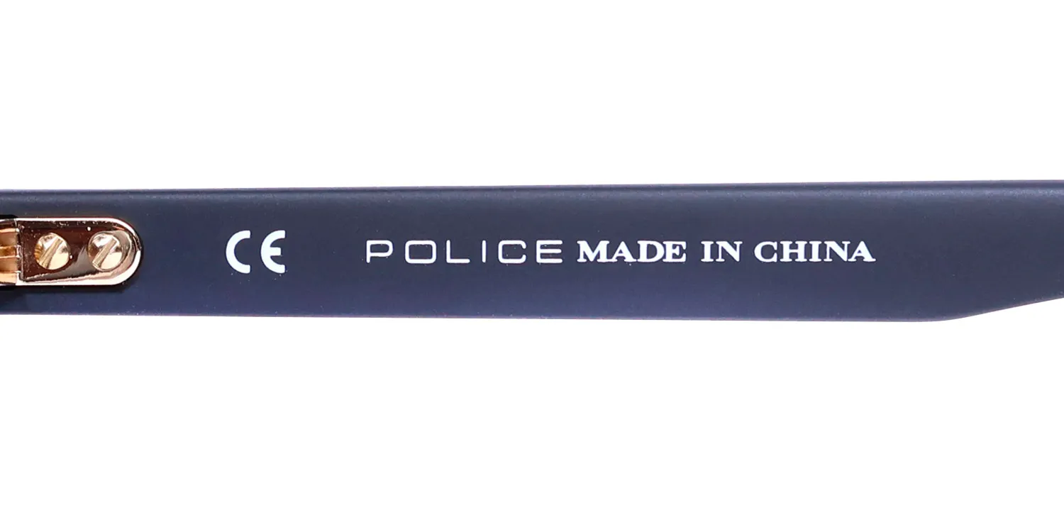 Police Splf11 Origins Hero 1 0302 Sunglasses Gold 61mm 7