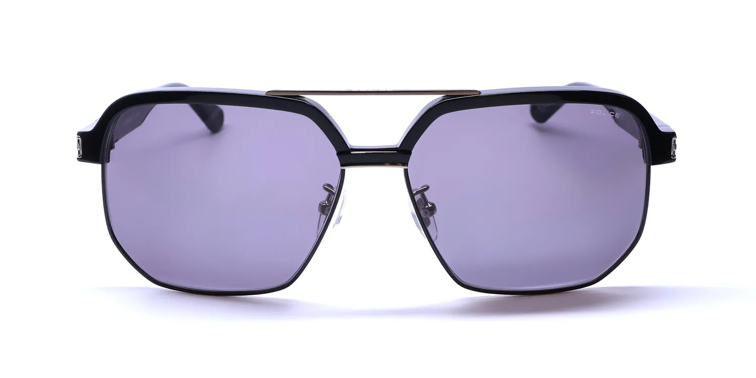 Police Splf11 Origins Hero 1 0583 Sunglasses Black 61mm 3