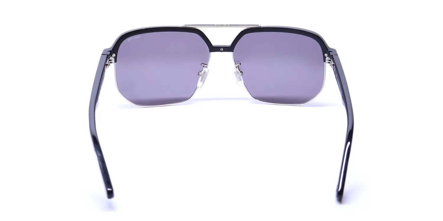 Police Splf11 Origins Hero 1 0583 Sunglasses Black 61mm 5