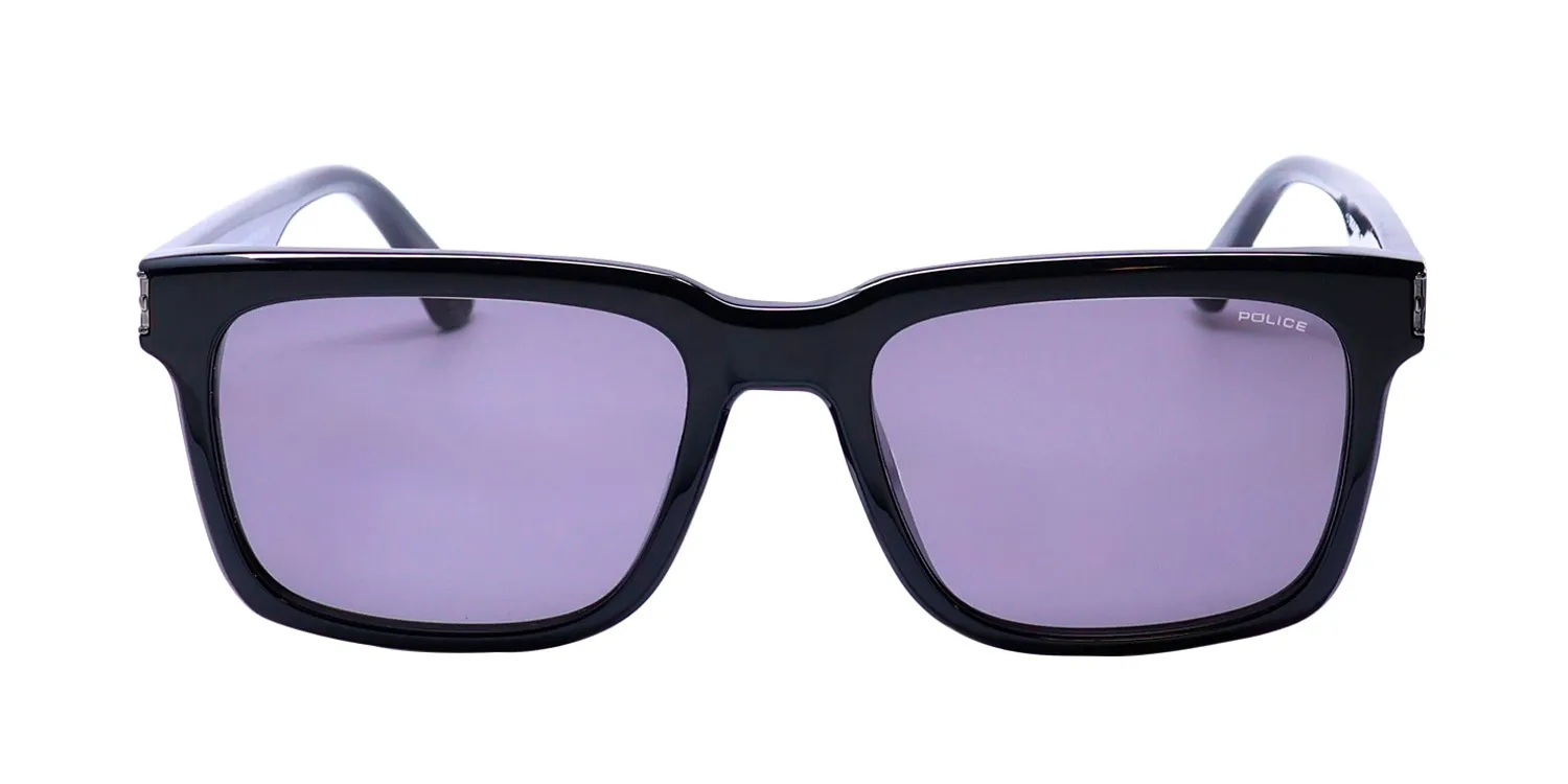 Police Splf12 Origins Hero 2 0700 Sunglasses Black 55mm 3