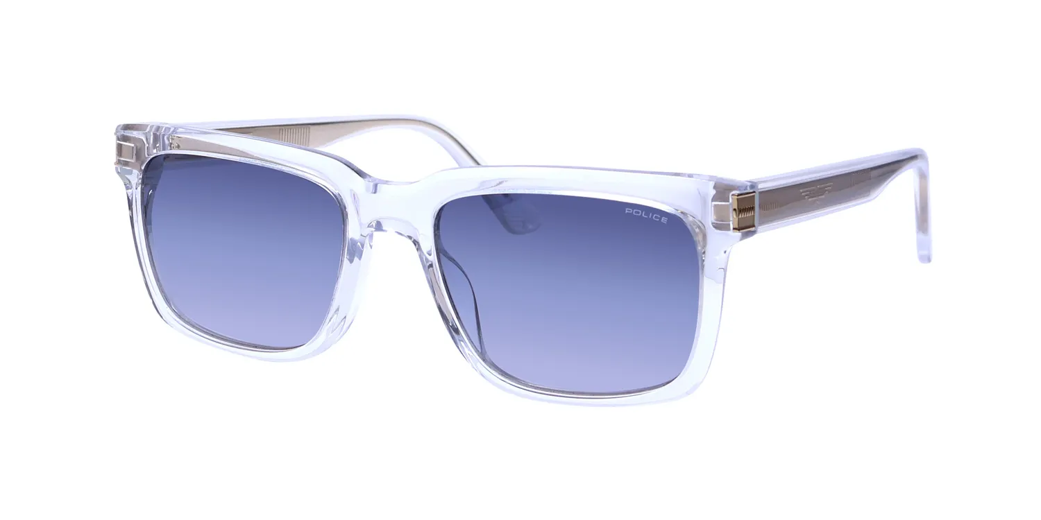 Police Splf12 Origins Hero 2 0885 Sunglasses Crystal 55mm