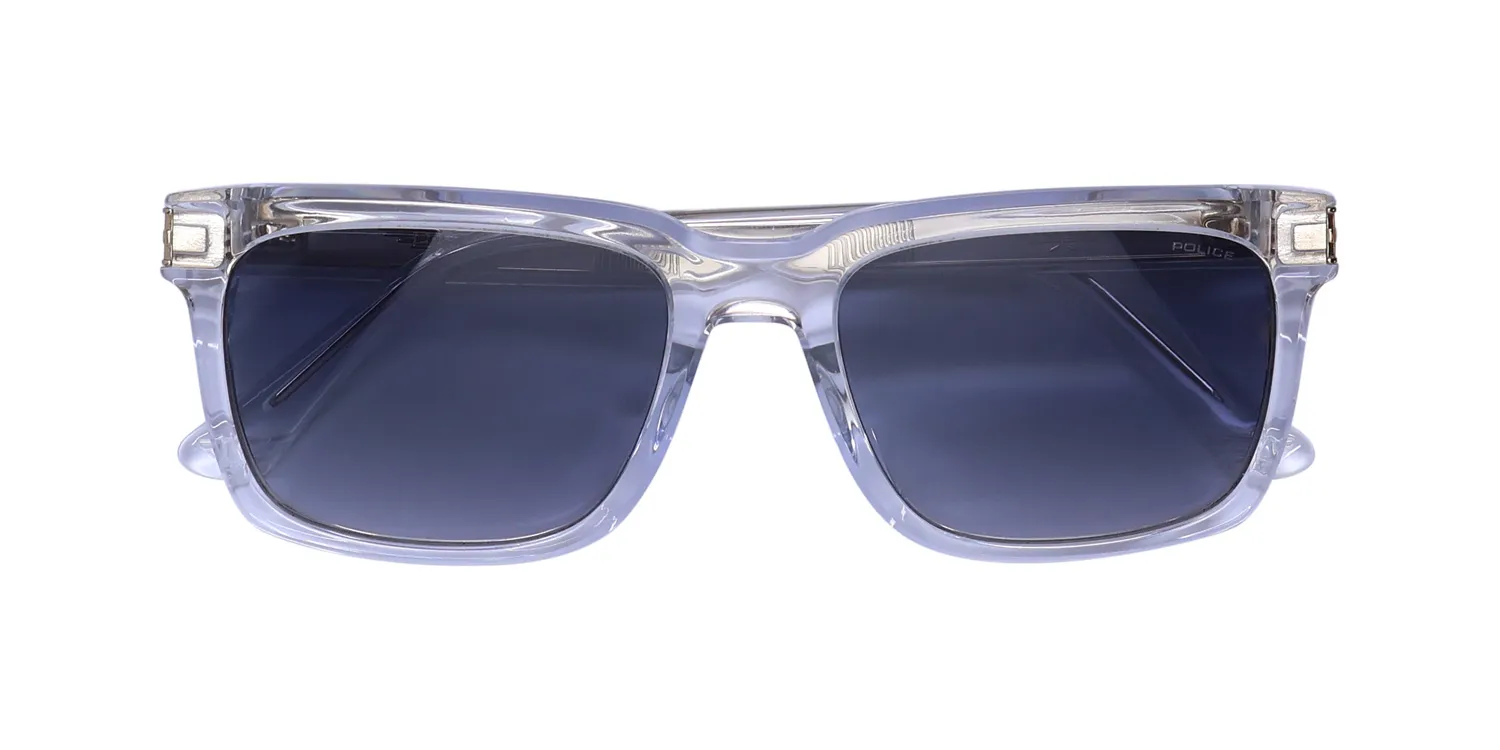 Police Splf12 Origins Hero 2 0885 Sunglasses Crystal 55mm 2