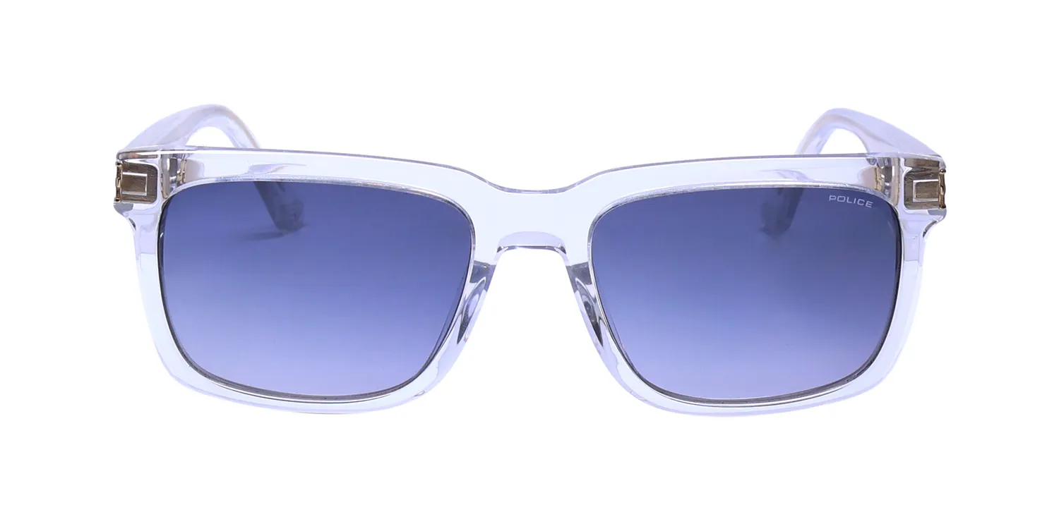 Police Splf12 Origins Hero 2 0885 Sunglasses Crystal 55mm 3