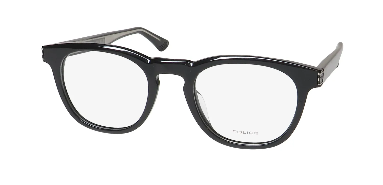 Police Vplf04 Origins Hero 4 700y Eyeglasses Black 49mm