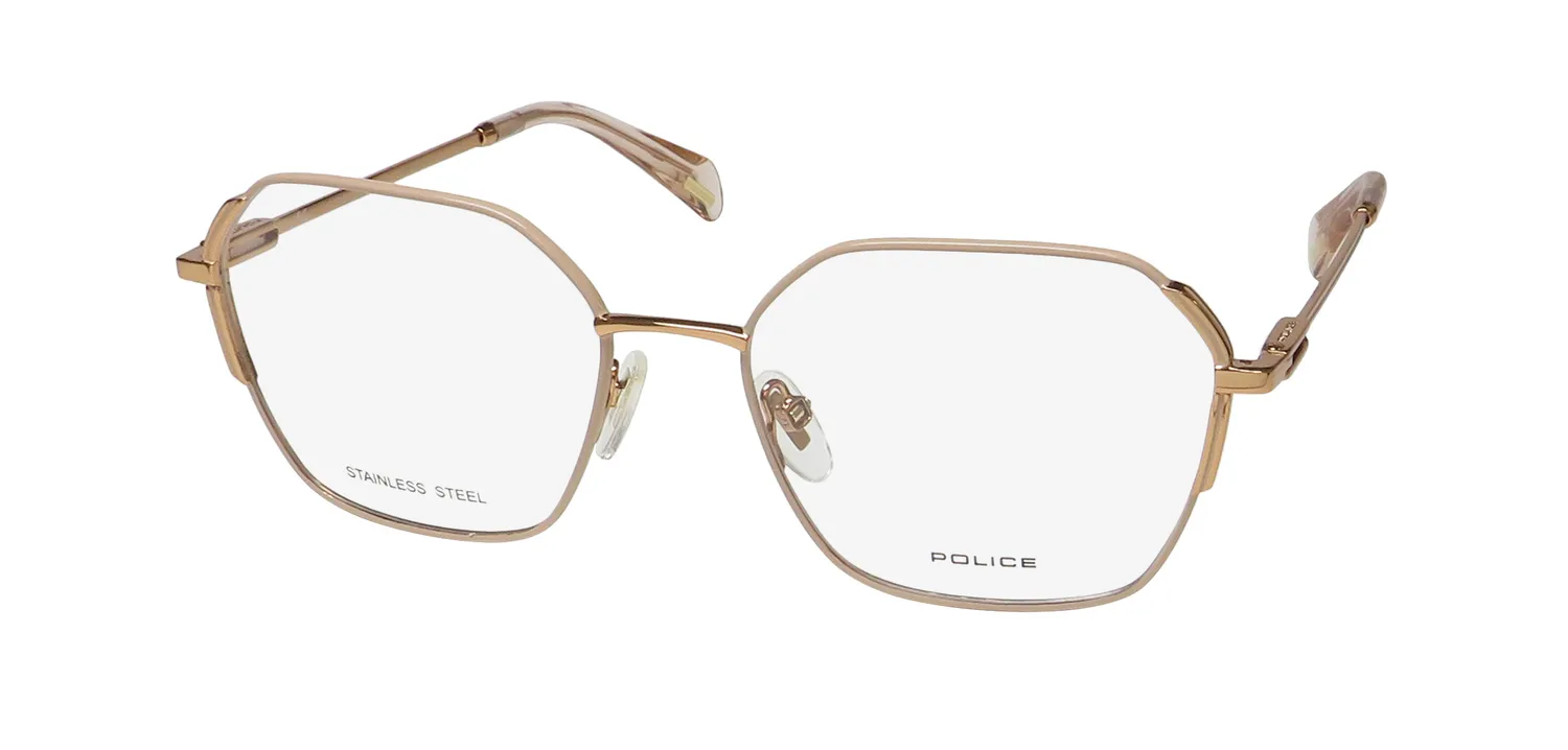 Police Vplf25 02am Eyeglasses Rose 53mm