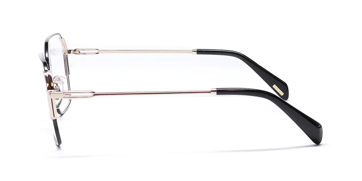 Police Vplf25 Sunset 1 0301 Eyeglasses Black 53mm 4