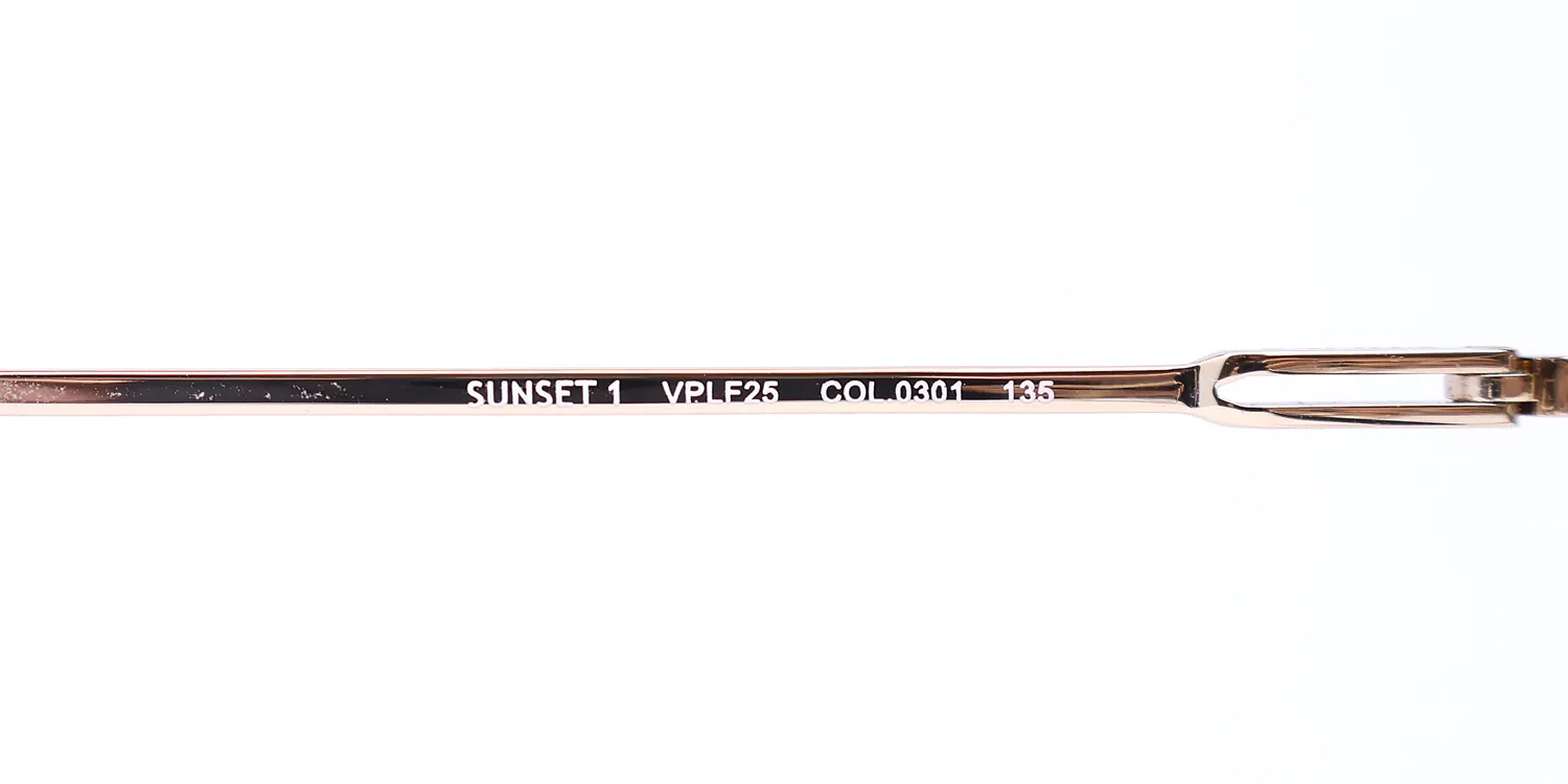 Police Vplf25 Sunset 1 0301 Eyeglasses Black 53mm 8