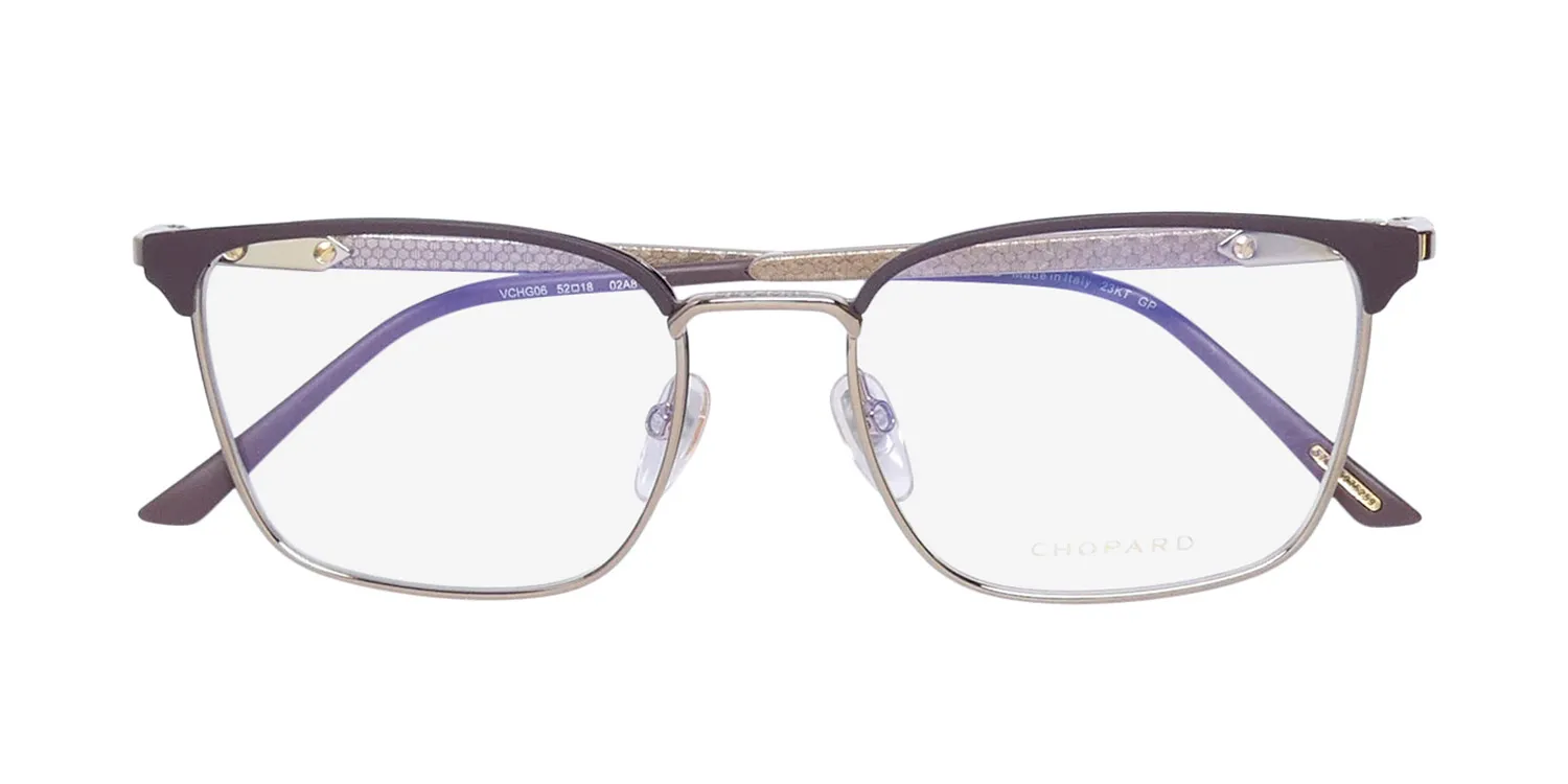 Chopard Vchg06 02ab Eyeglasses Brown 52mm 2