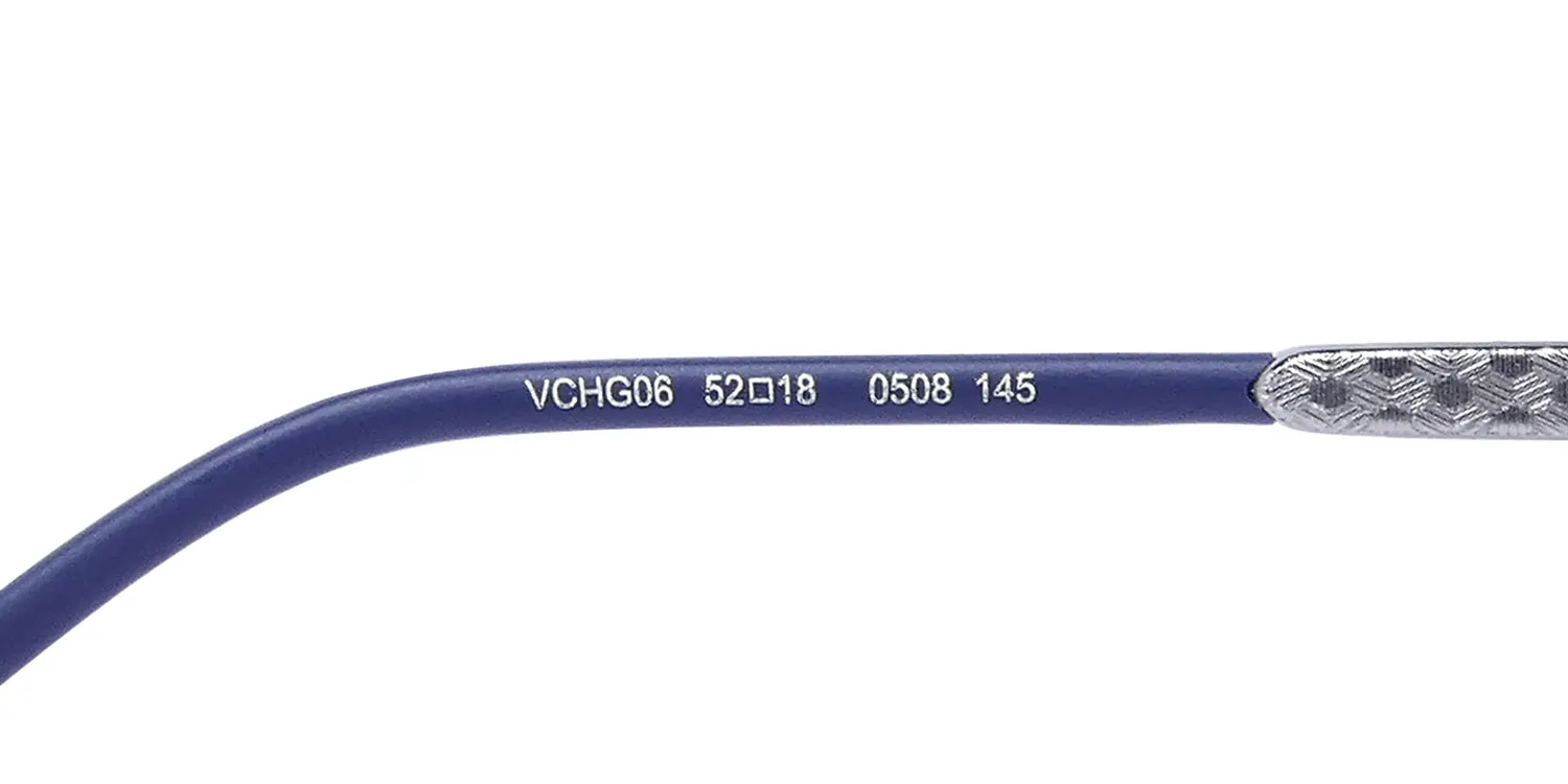 Chopard Vchg06 0508 Eyeglasses Blue 52mm 8