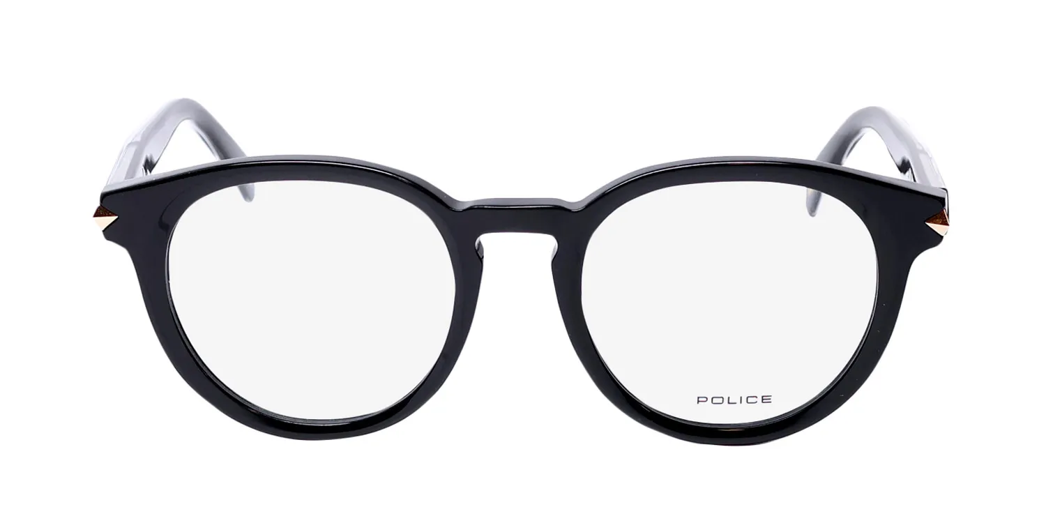 Police Vplf30 Dawn 2 0700 Eyeglasses Black 48mm 3
